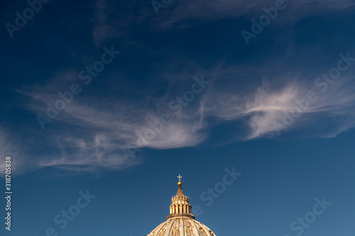 St. Peter's Basilica in the Vatican City in Rome
