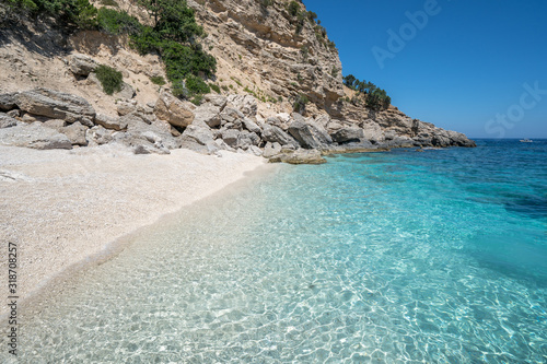 Cala Gabbiani beach, Sardinia, Italy