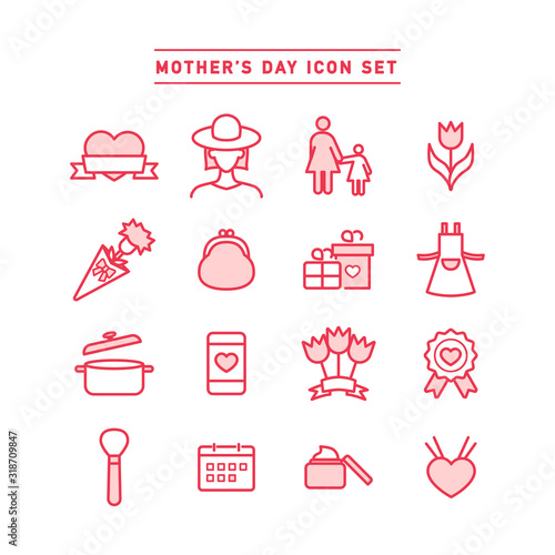 MOTHER’S DAY ICON SET