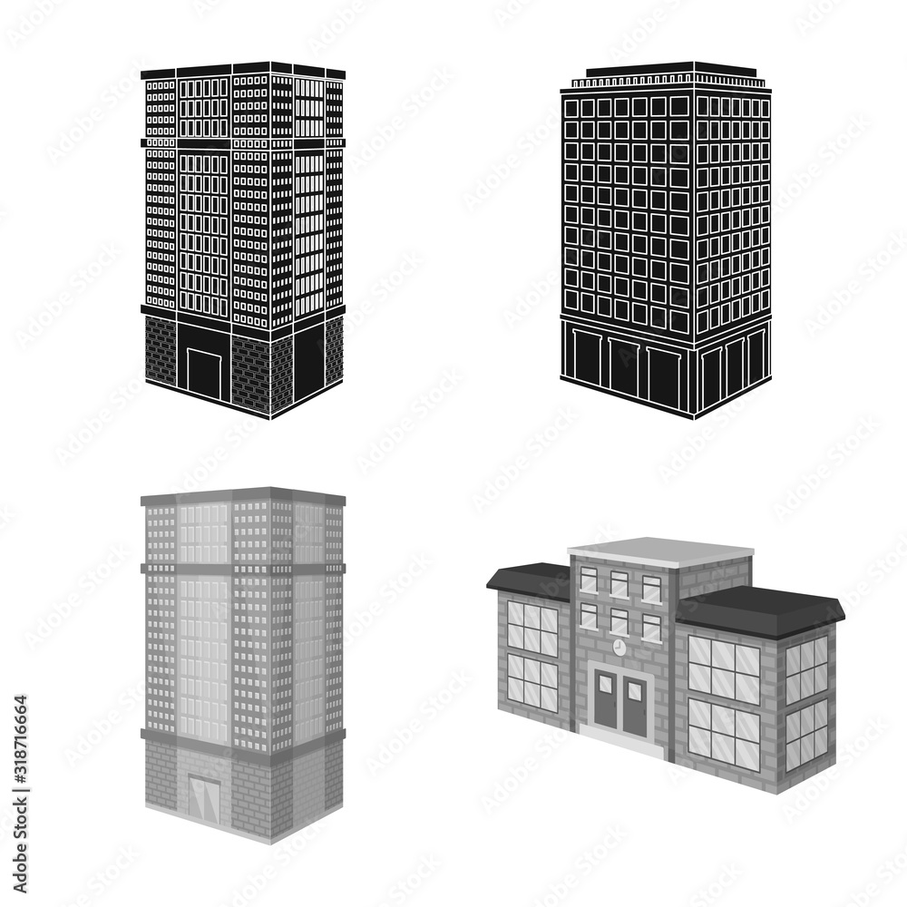 Vector design of construction and building sign. Set of construction and estate vector icon for stock. Vector design of construction and building sign. Set of construction and estate vector icon for stock.