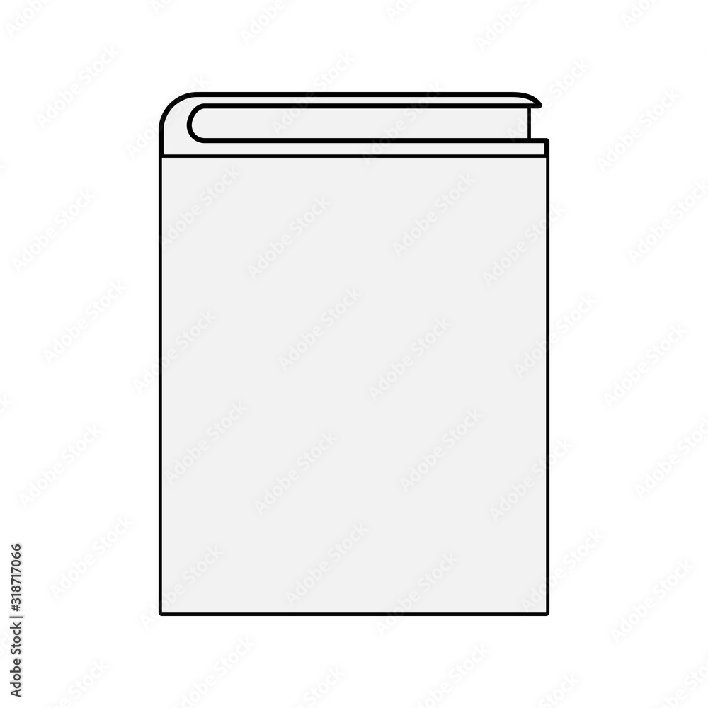 book icon over white background book icon over white background