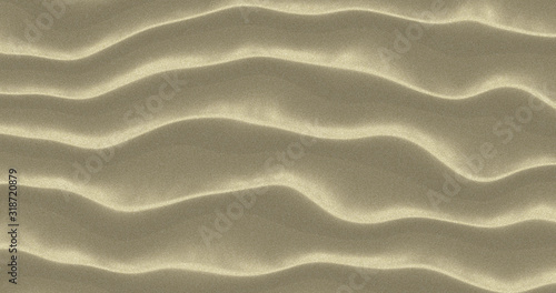 sunny sand strand top view © BORIS
