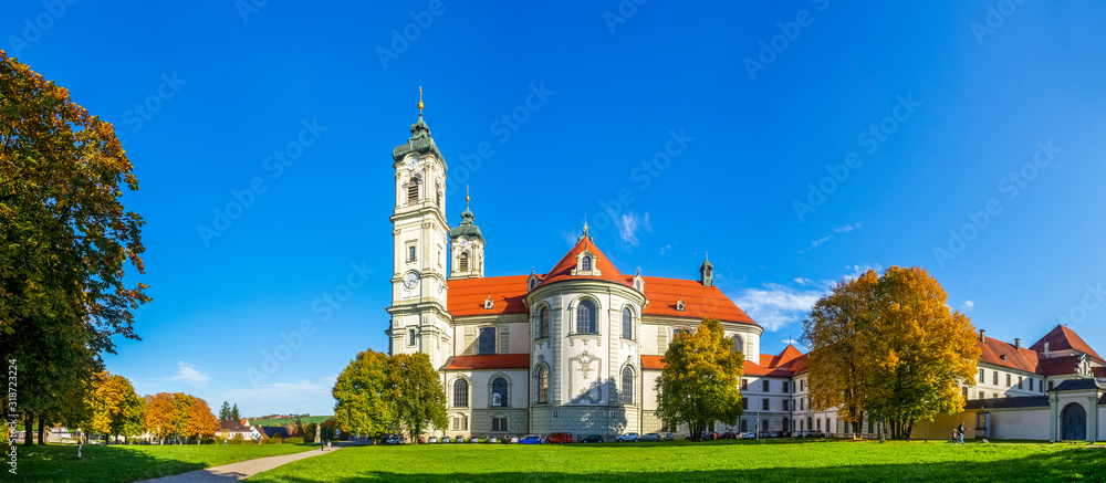 Naklejka premium Kloster Ottobeuren, Bayern, Deutschland 