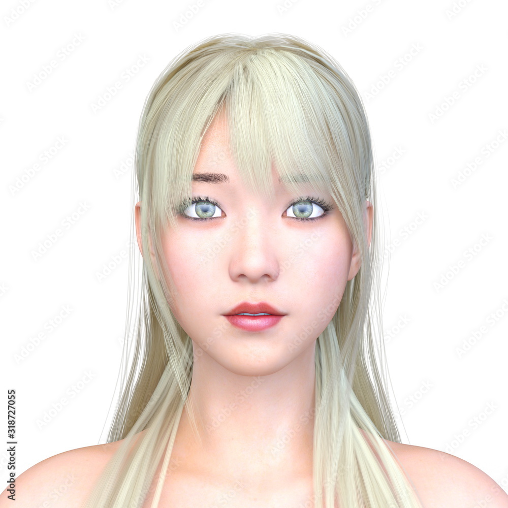女の子の顔 女の子の顔