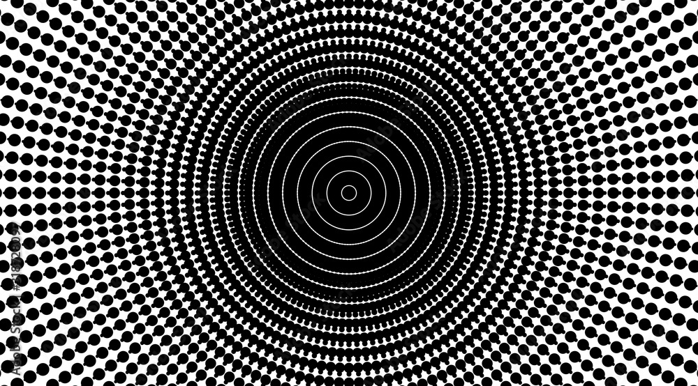 Abstract circular halftone dots background vector design. Abstract circular halftone dots background vector design.