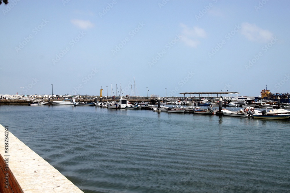marina ,port w Portugalii
