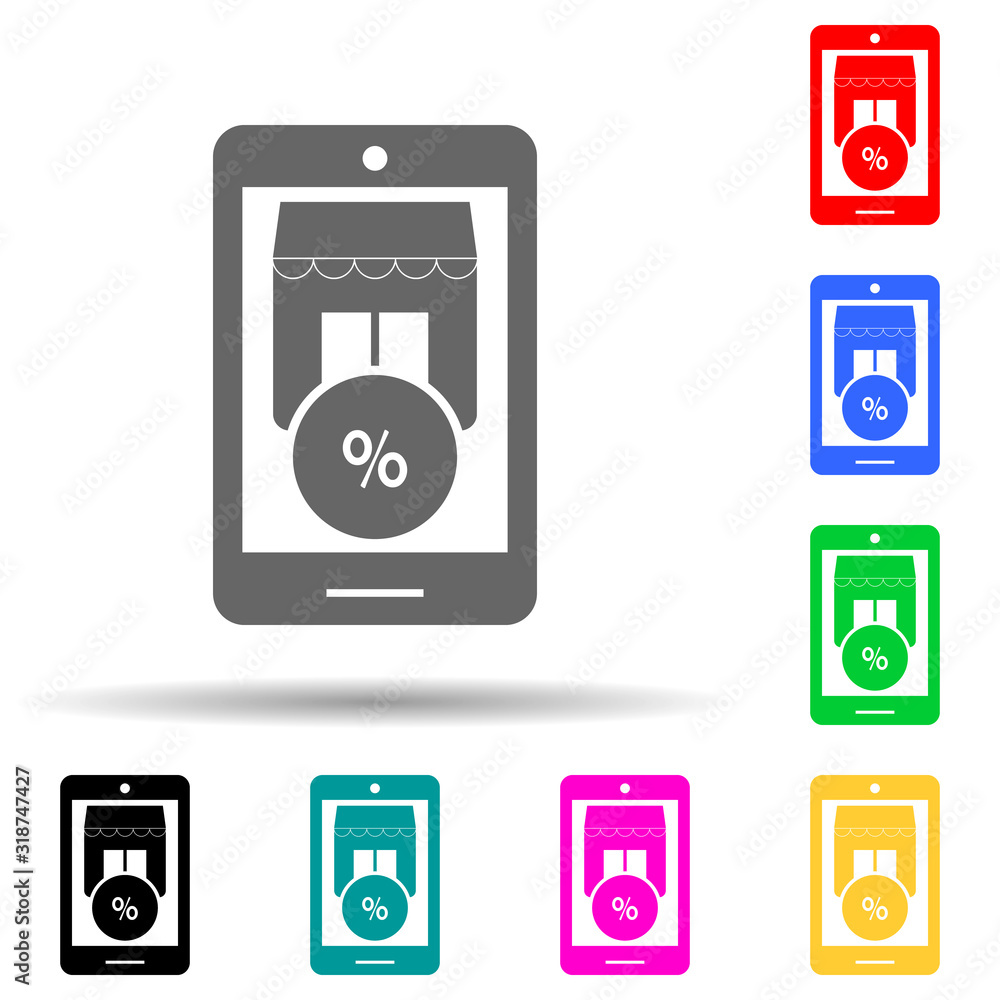 e commerce multi color style icon. Simple glyph, flat vector of digital marketing, promotion icons for ui and ux, website or mobile application e commerce multi color style icon. Simple glyph, flat vector of digital marketing, promotion icons for ui and ux, website or mobile application