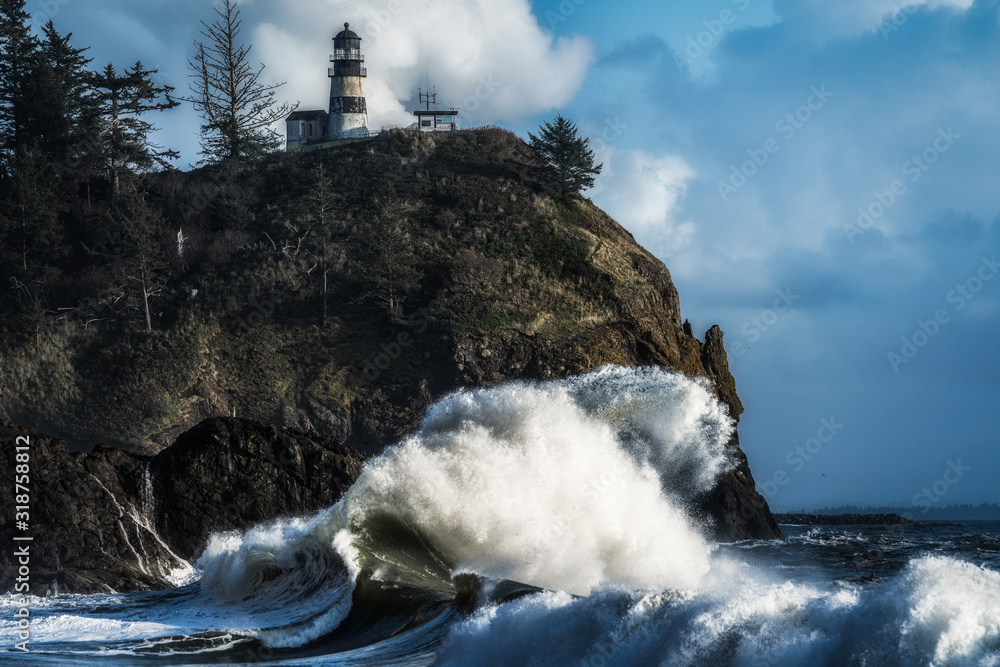 Cape Disappointment Storm - Washington Coast