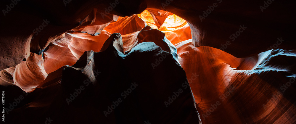Antelope Canyon - obrazy, fototapety, plakaty 