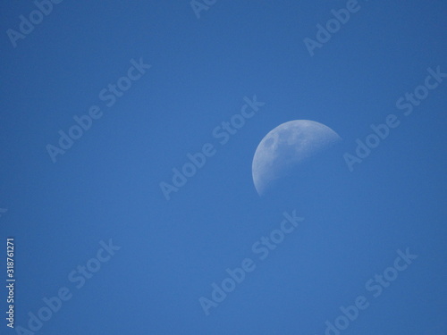 A moon in southern Chile