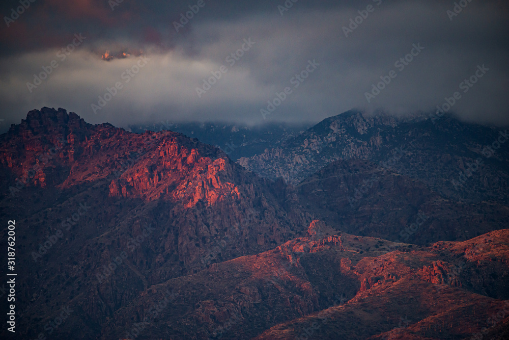 Sunset on Mt. Lemmon, Tucson Arizona