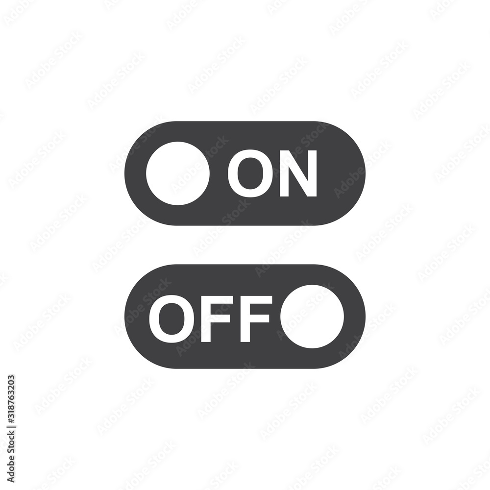 switch icon, power icon switch icon, power icon