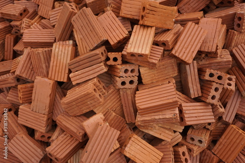 pile of bricks