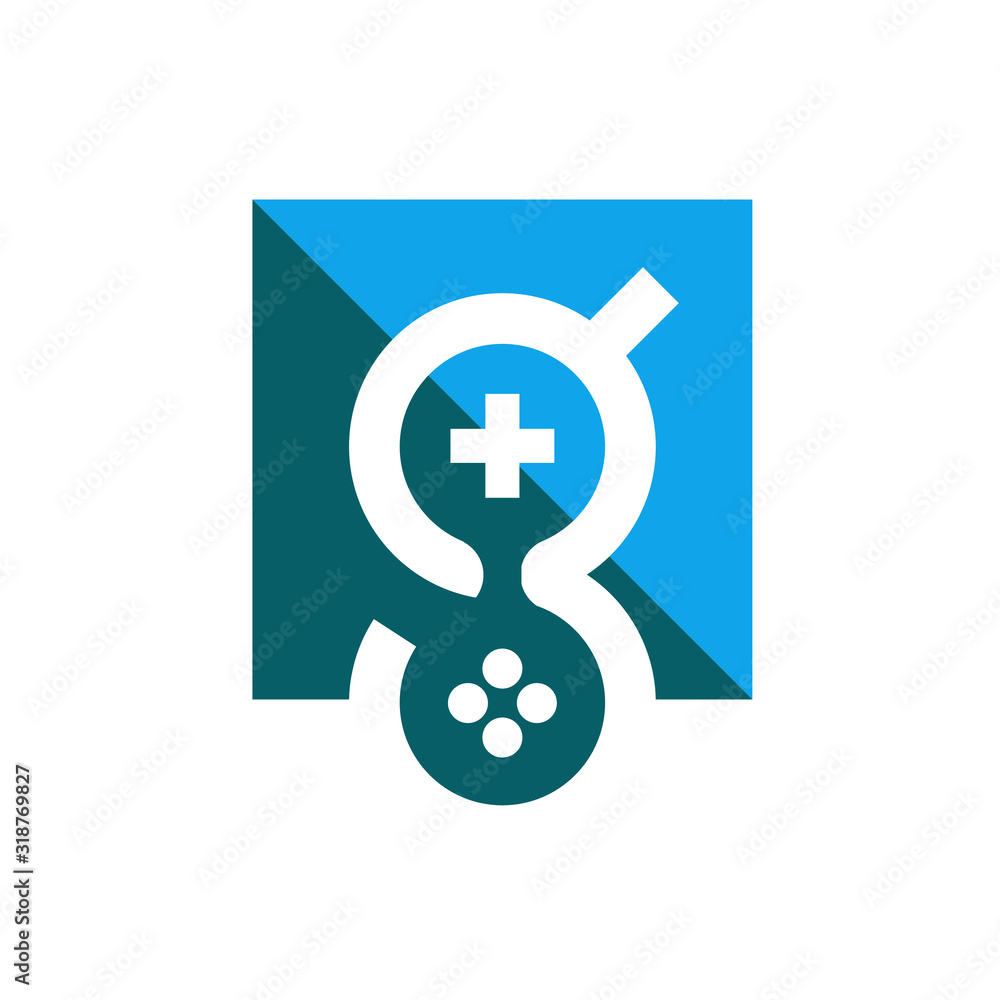 G letter logo game controller design G letter logo game controller design