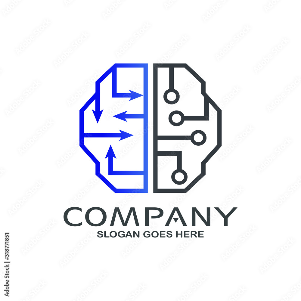Brain technology logo Brain technology logo