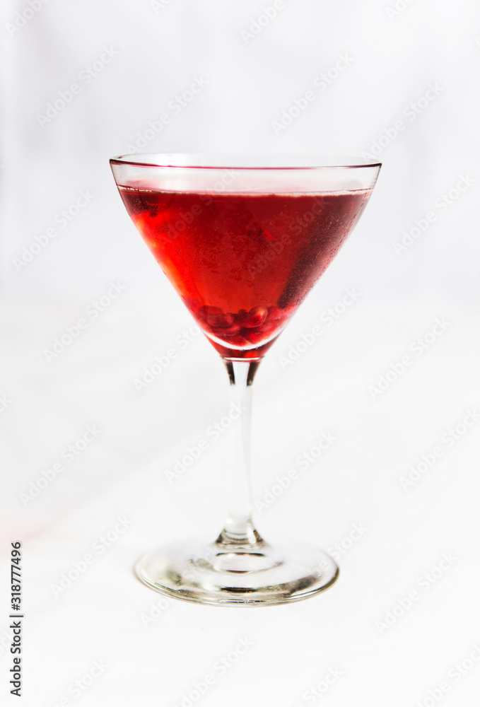 Pomegranate martini 