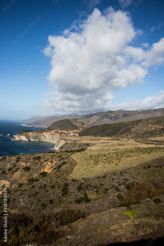 Big Sur coastline along California's Pacific Coast Highway Big Sur coastline along California's Pacific Coast Highway