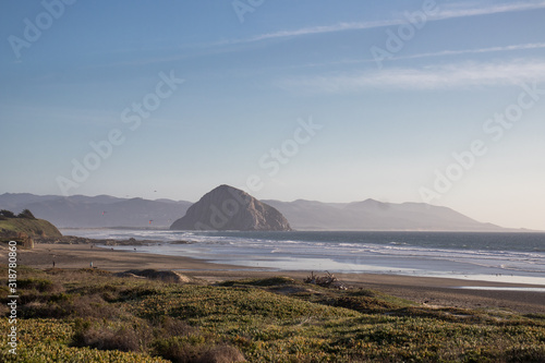 Morro Rock in Morro Bay State Park California
