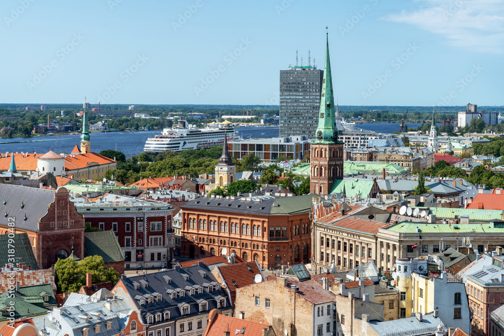 Fototapeta premium Riga, Latvia 