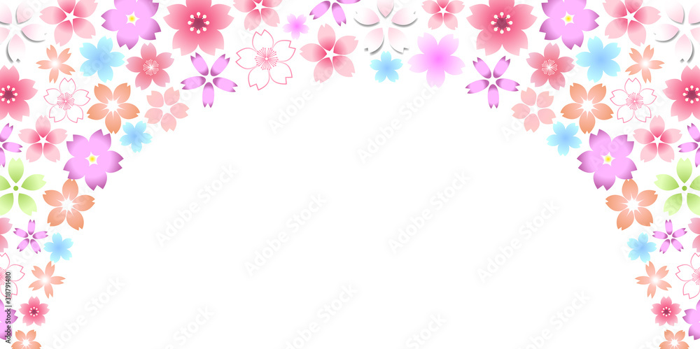 桜　春　花　背景