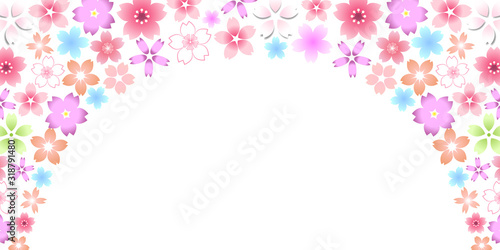 桜　春　花　背景