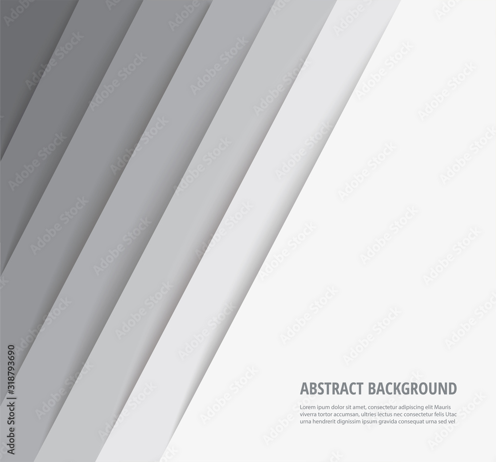 Obraz premium abstract modern white lines background vector illustration EPS10