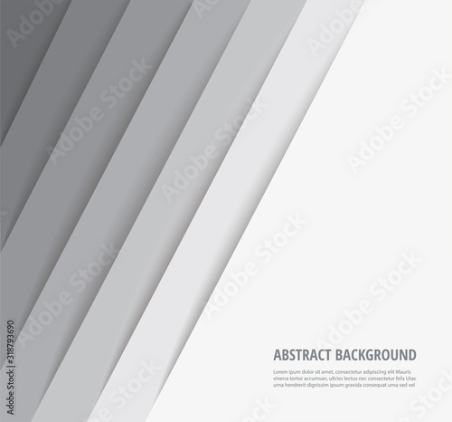 abstract modern white lines background vector illustration EPS10