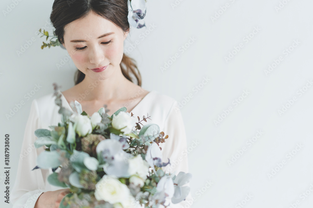 Naklejka premium 花嫁