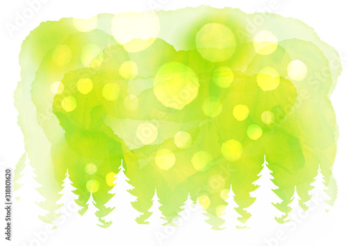 花粉症　飛散するスギ花粉