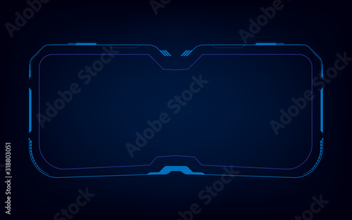 abstract hud ui gui future futuristic screen system virtual design