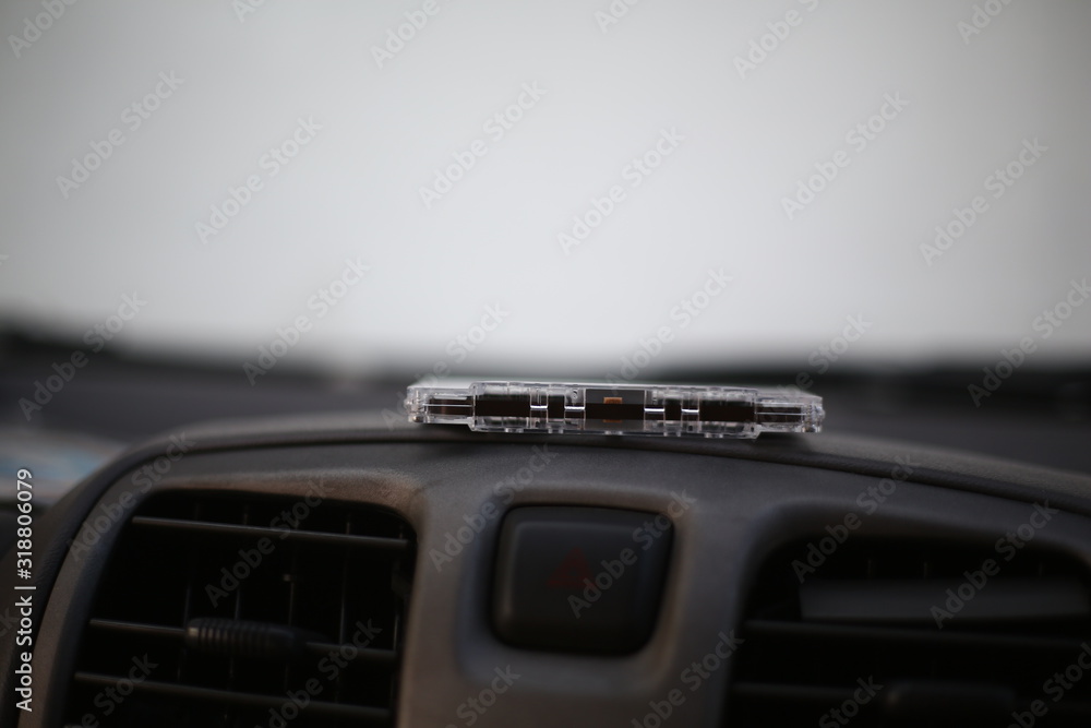 Obraz premium Car Audio Tape Cassette