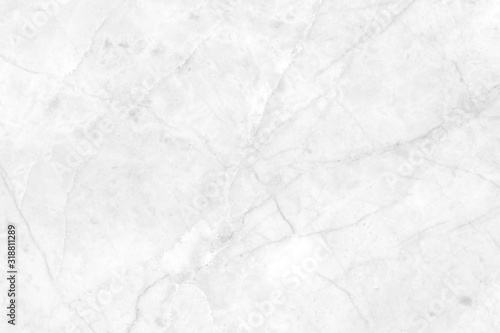 Abstract white marble pattern texture background, for design art work.