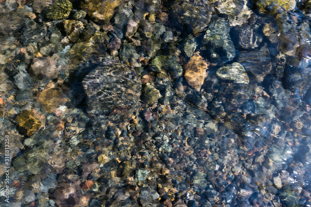 stones in the water stones in the water