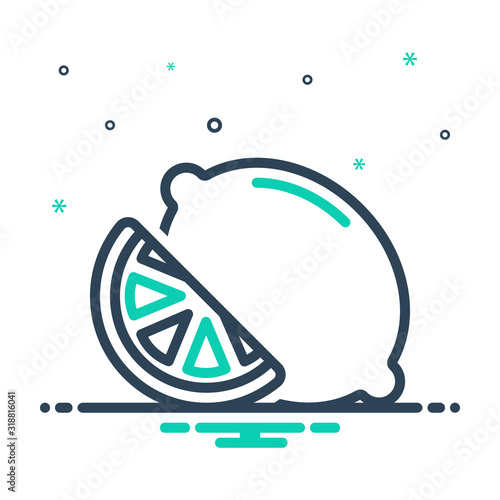 mix icon for lemon