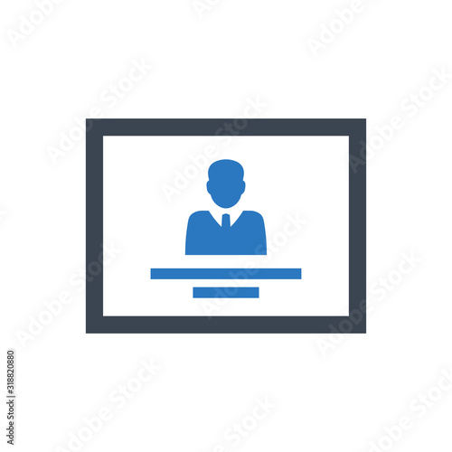 Business license icon