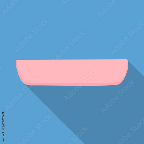 Isolated object of cutlet and sausage logo. Web element of cutlet and product stock vector illustration.