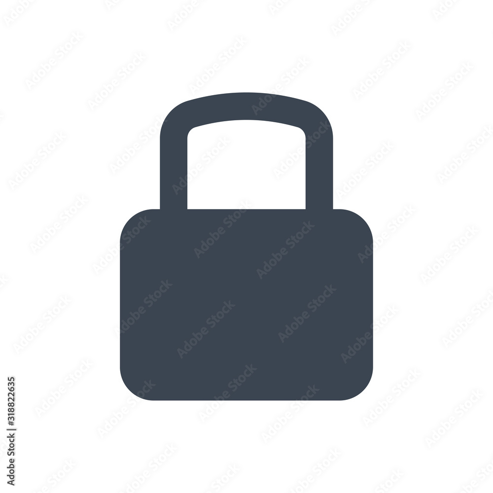 Locker security icon Locker security icon