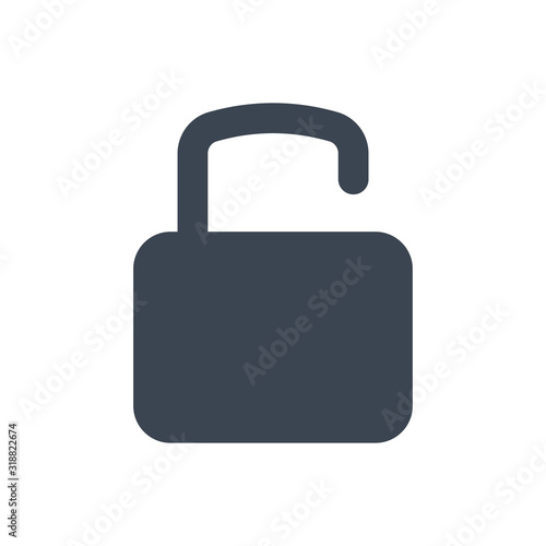Open lock icon