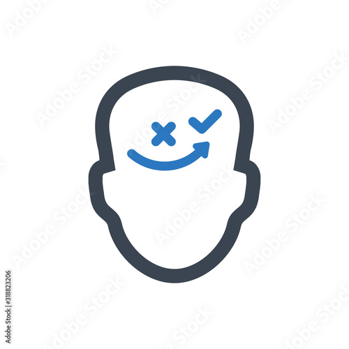 Thinking tactics icon