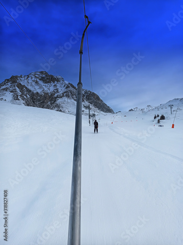 station de ski de Prolognan-la-varoise dans les Alpes © ALF photo