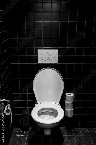 Modern Bathroom with WC. photo