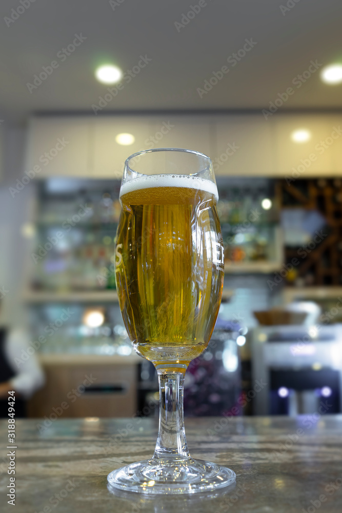 Glas bier. Glas bier.