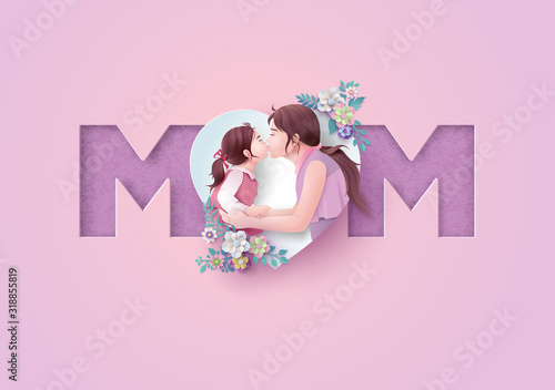 Happy Mother's day greeting card