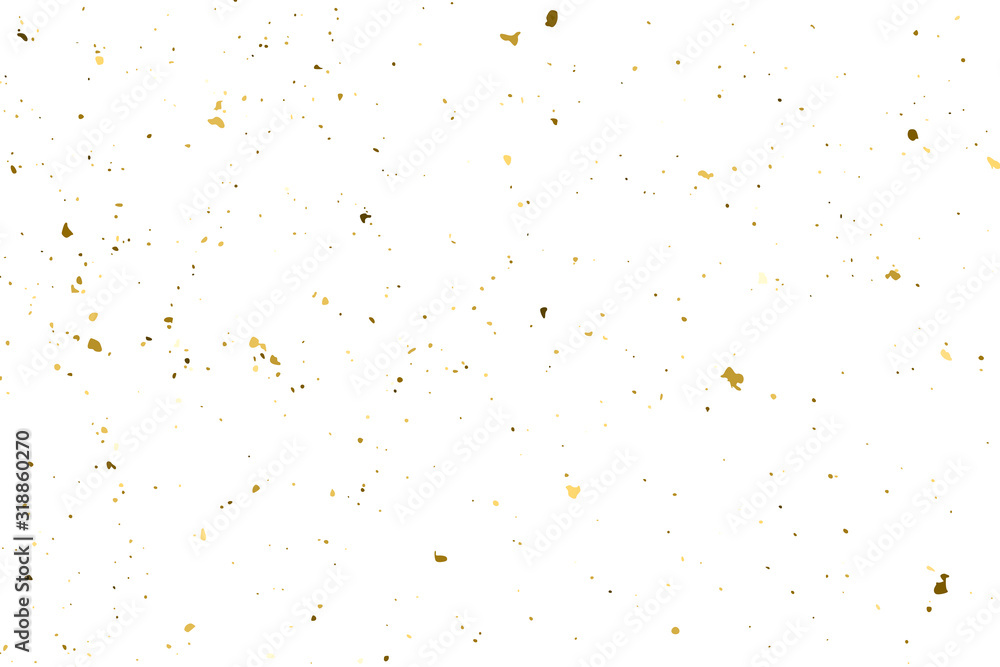 Gold Glitter Texture Isolated On White. Amber Particles Color. Celebratory Background. Golden Explosion Of Confetti. Design Element. Digitally Generated Image. Vector Illustration, Eps 10. Gold Glitter Texture Isolated On White. Amber Particles Color. Celebratory Background. Golden Explosion Of Confetti. Design Element. Digitally Generated Image. Vector Illustration, Eps 10.