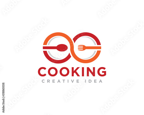 Restaurant Food Logo Design Vector