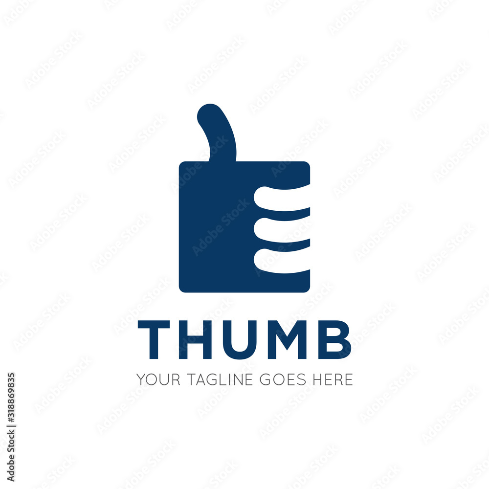 finger thumb logo and good icon vector illustration design template finger thumb logo and good icon vector illustration design template