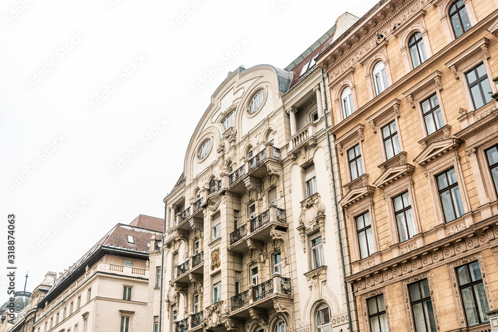 Obraz premium view of historic architectural in Budapest, Hungary, Europe
