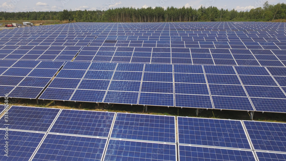 Beautiful Solar Panel Farm Ecology Power Conservation Beautiful Solar Panel Farm Ecology Power Conservation