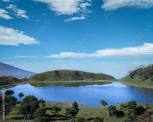 lake at the mountain