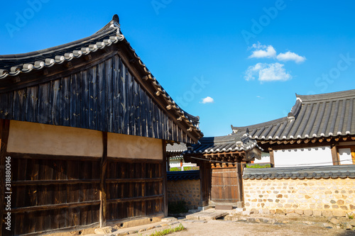 Gyochon Hanok Village Korean traditional house in Gyeongju, Korea